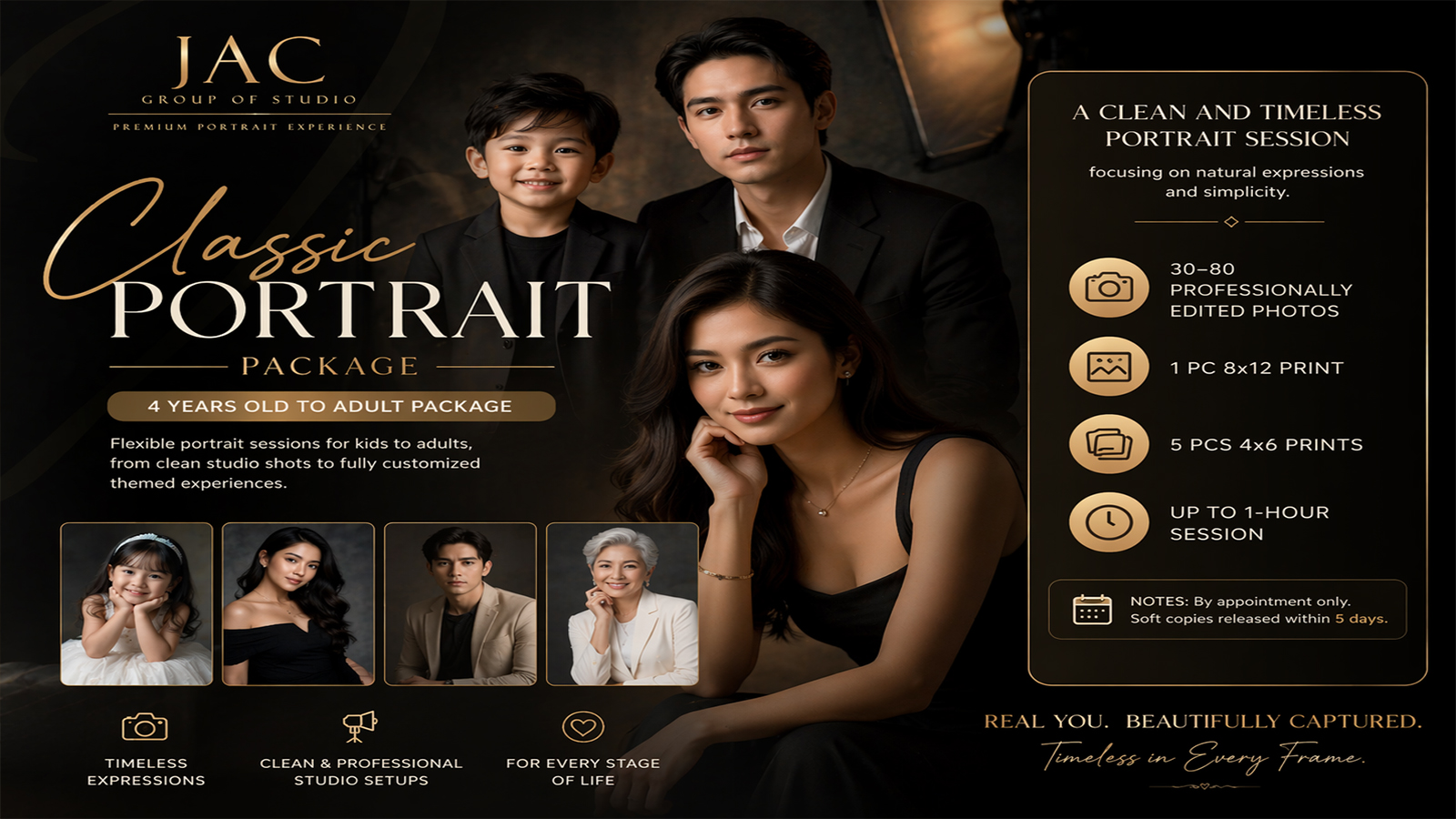 Classic Portrait Package