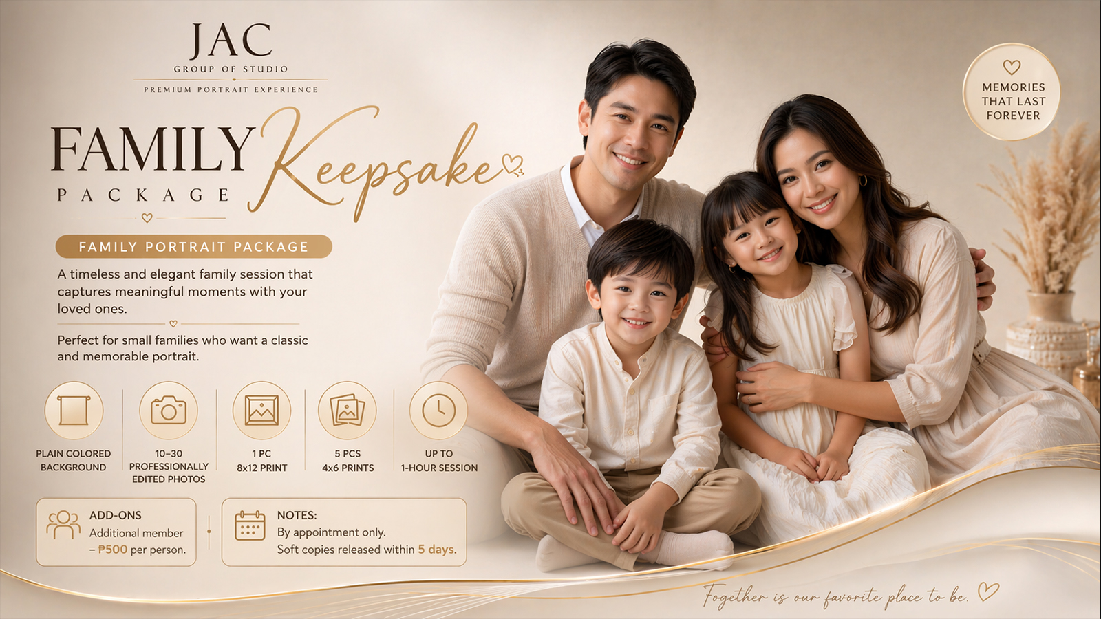 Family Keepsake Package